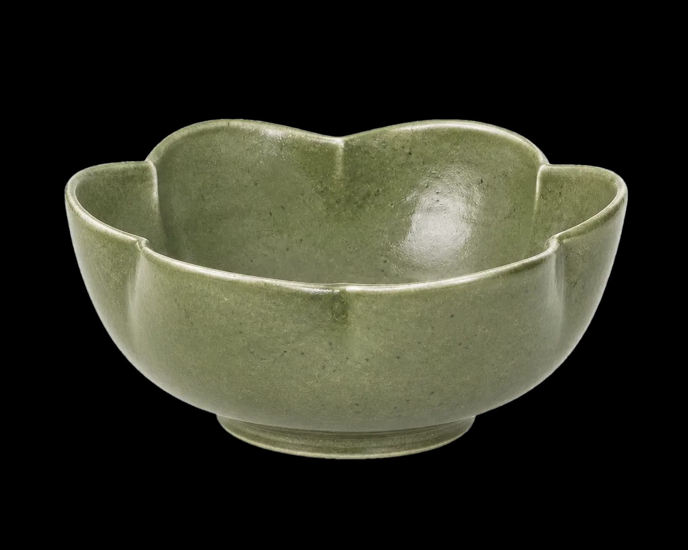 Bloom Deep Bowl — #7B8062