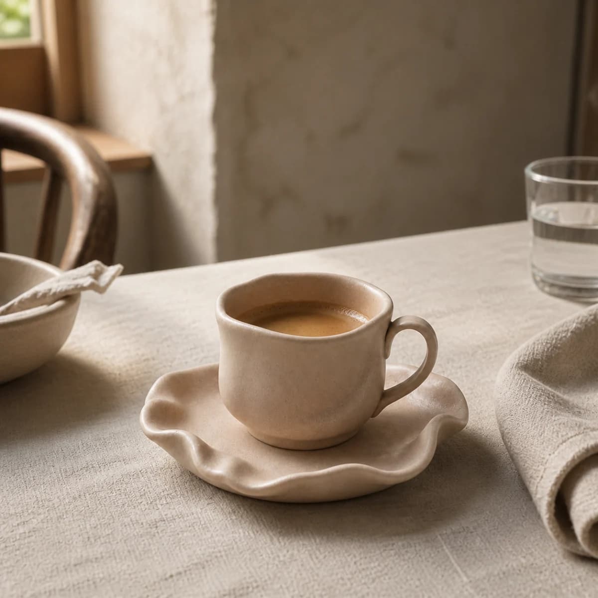 Fold Espresso Cup & Saucer