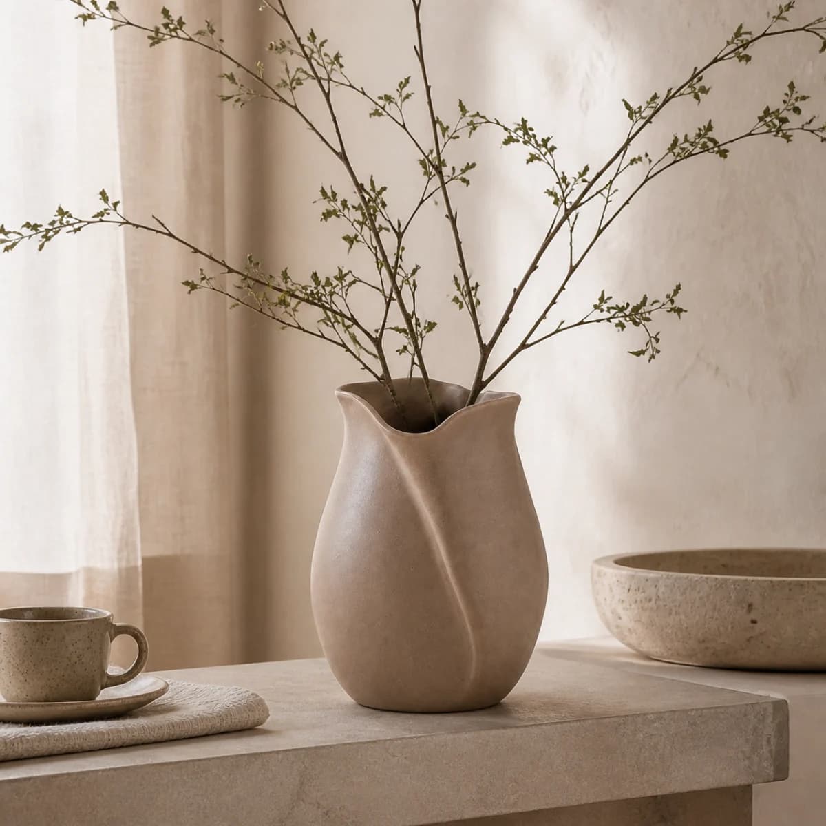 Fold Rounded Vase