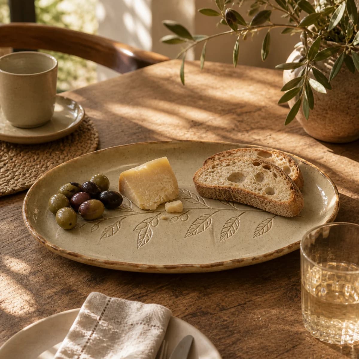 Grove Oval Serving Platter