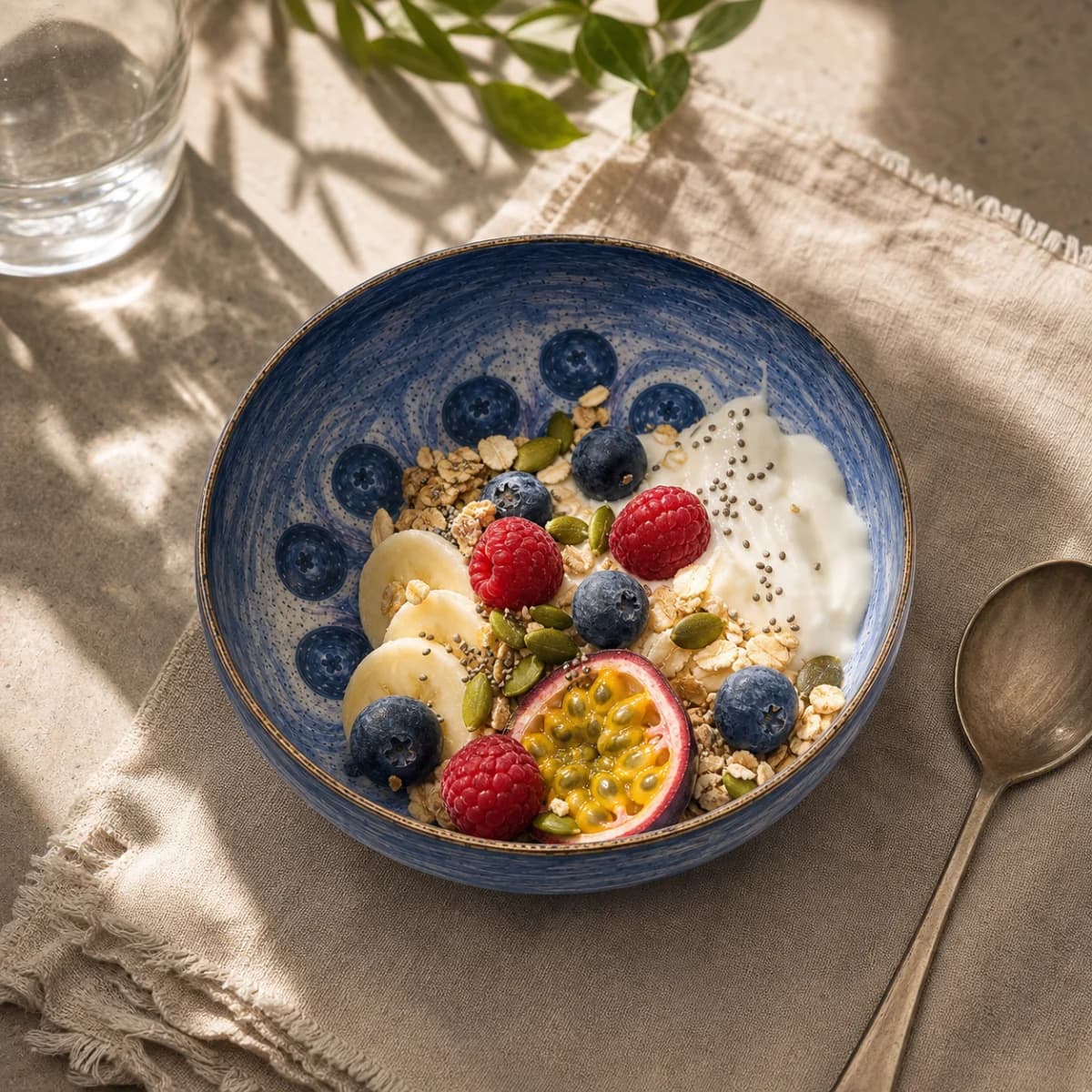 Blueberry Deep Bowl