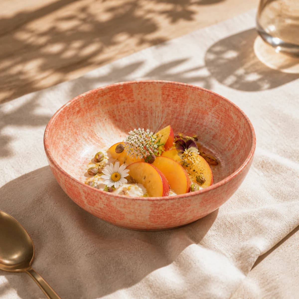 Peach Deep Bowl