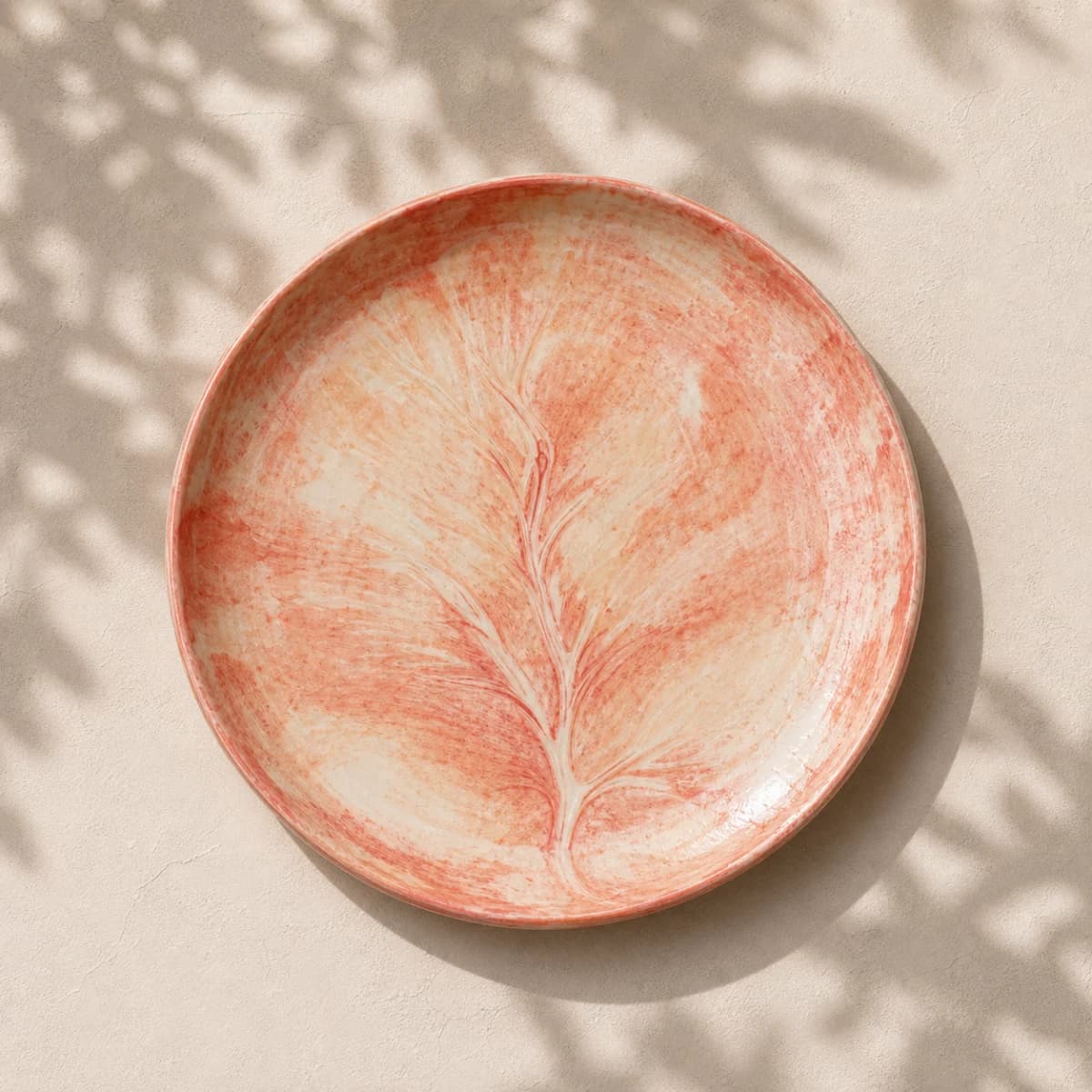 Peach Flat Plate