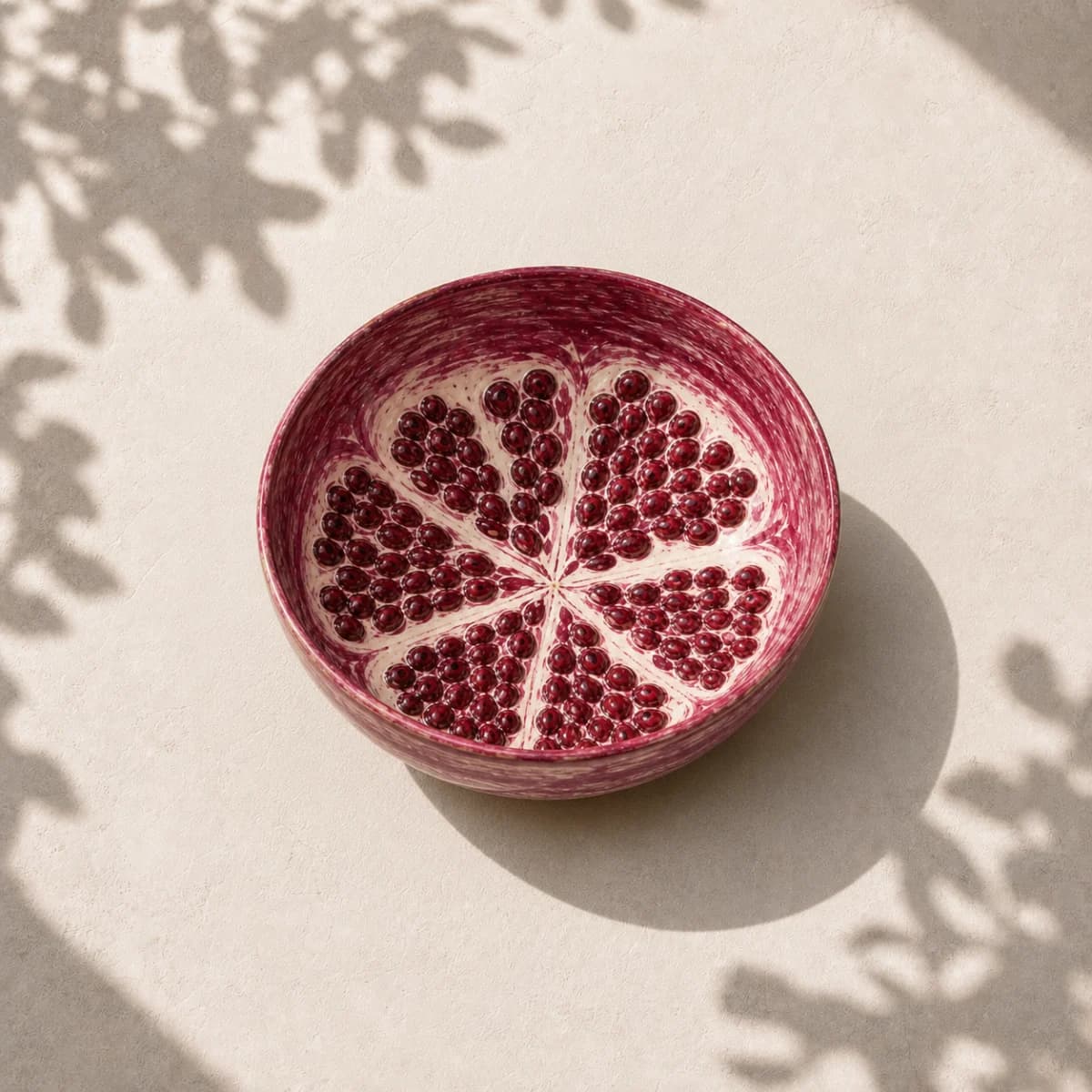 Pomegranate Deep Bowl
