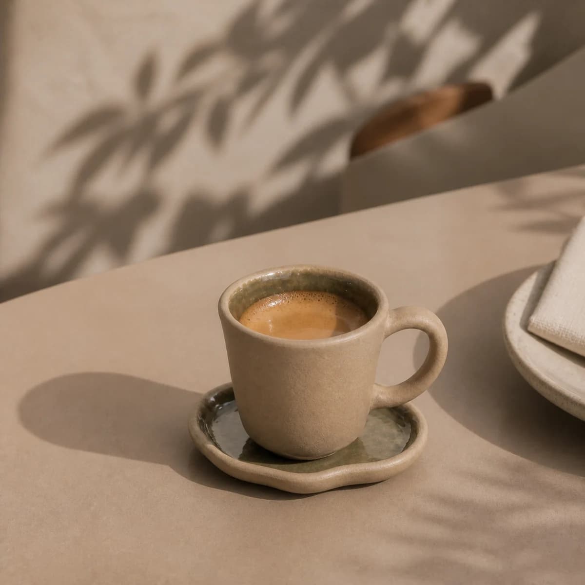 Puddle Espresso Cup & Saucer