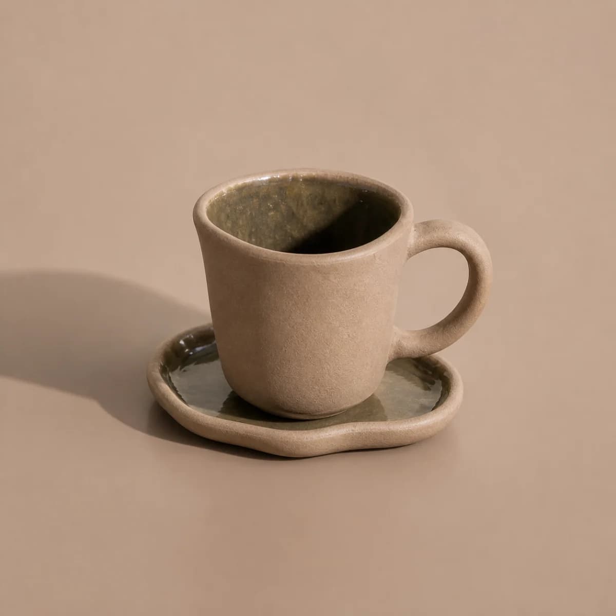 Puddle Espresso Cup & Saucer