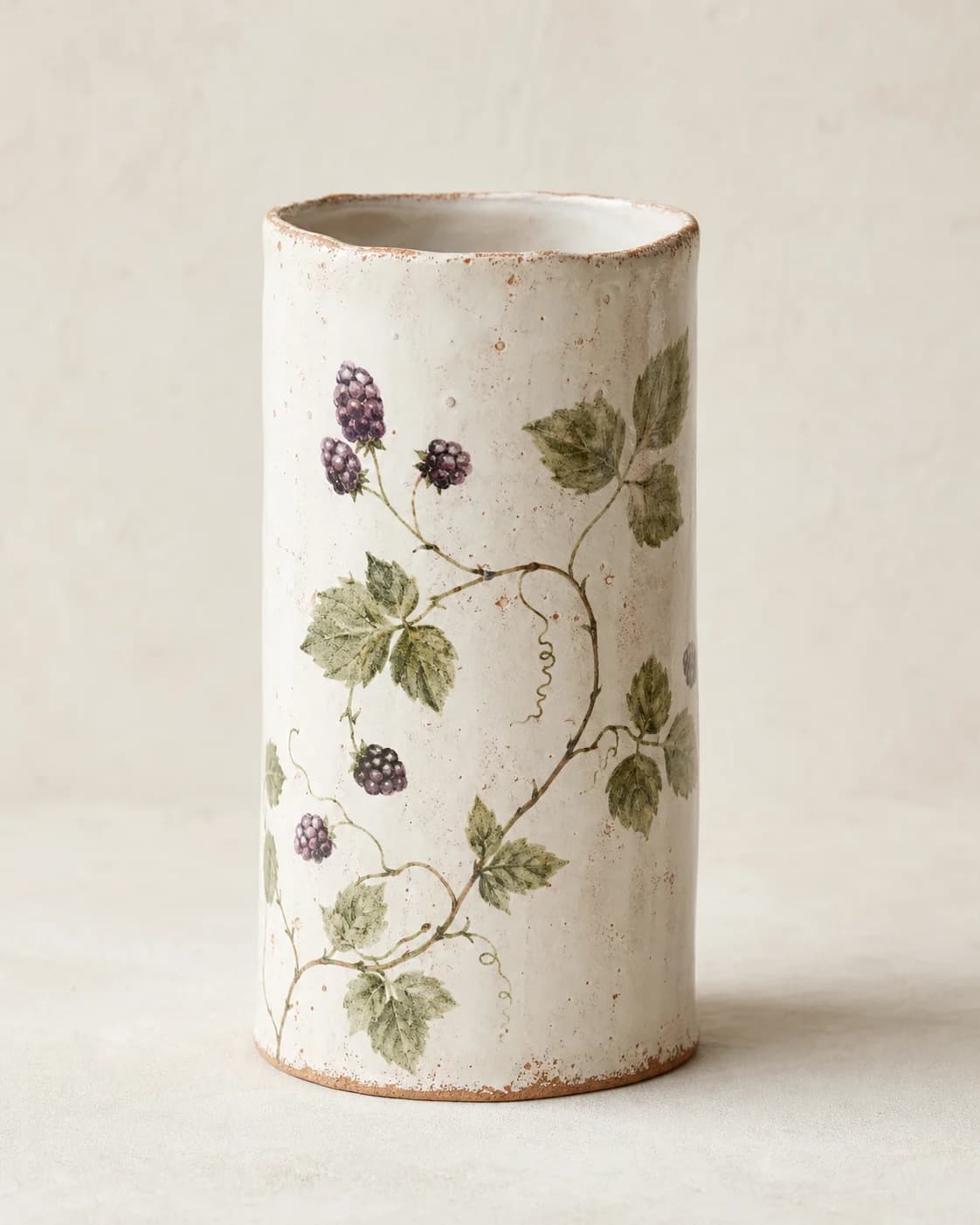 Berry Utensil Holder — #E6E0D2