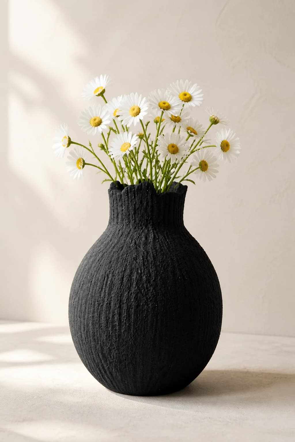 Charcoal Pomegranate Vase