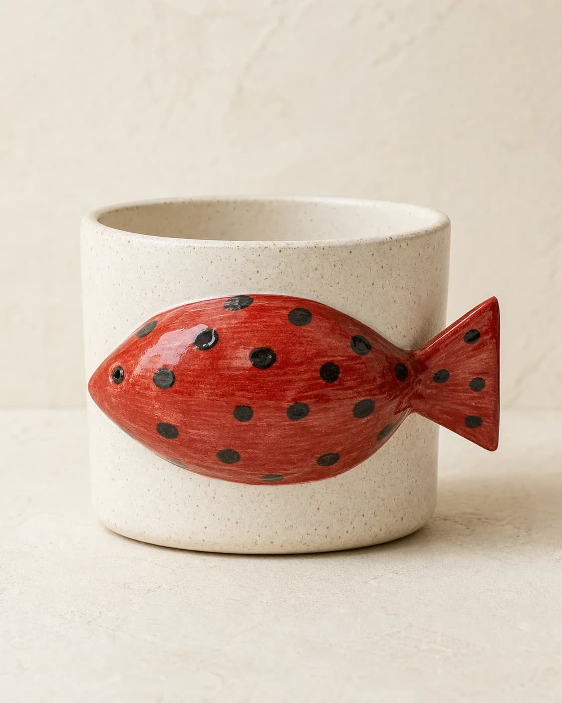 Red Fish Cup — #B53B30