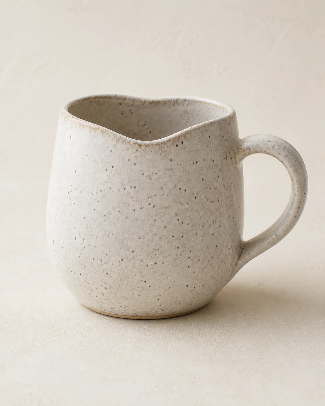 Speckled Wave Mug — #E2DED3