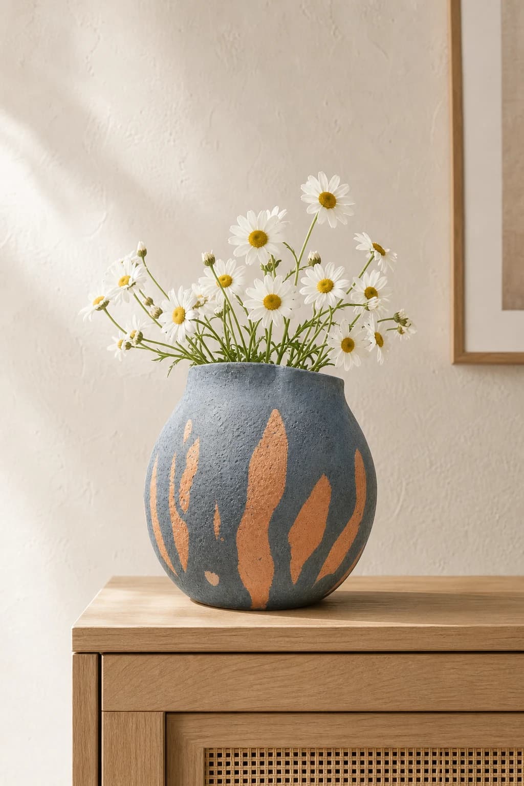 Ember Mark Vase — in a real space
