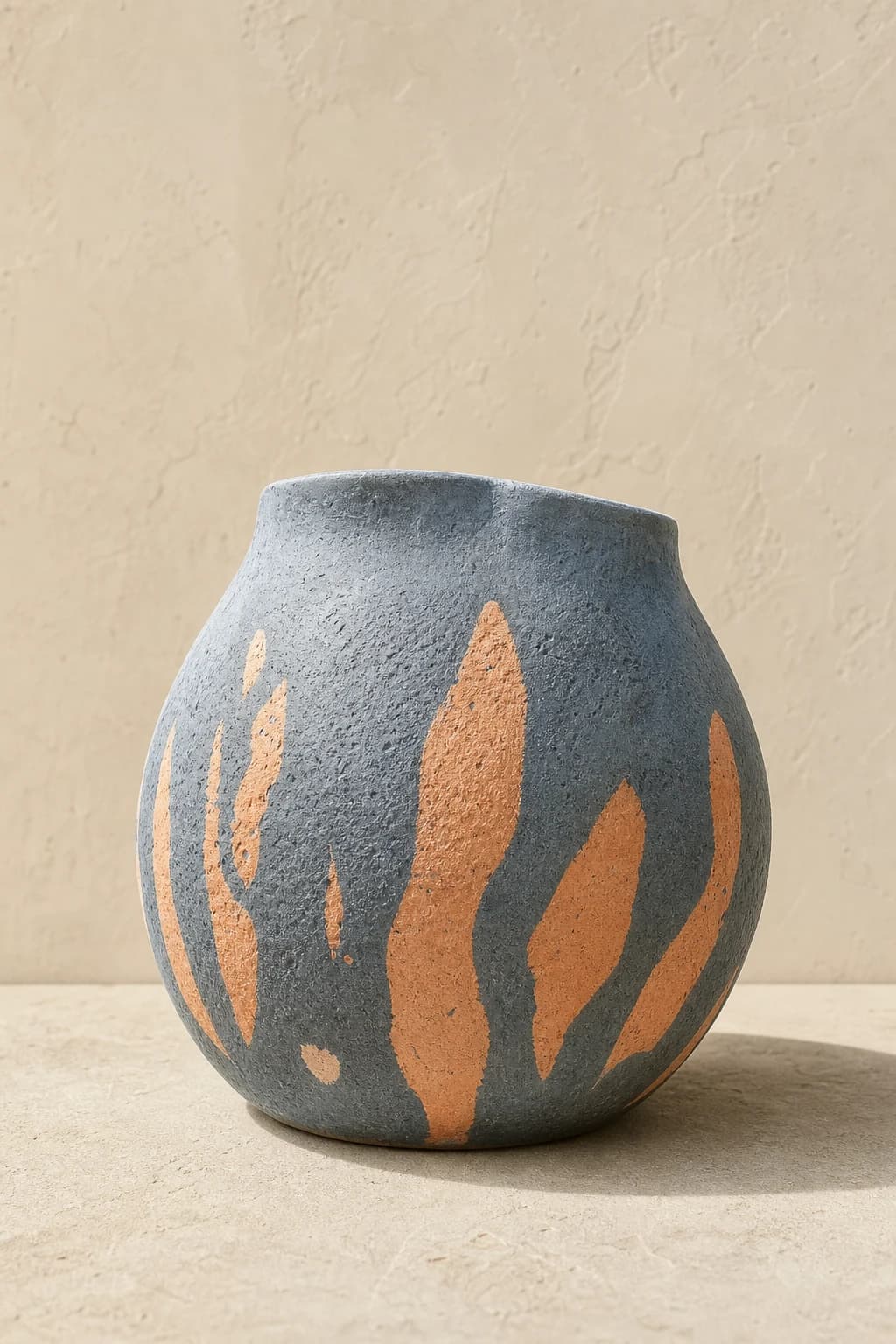 Ember Mark Vase — #64717B