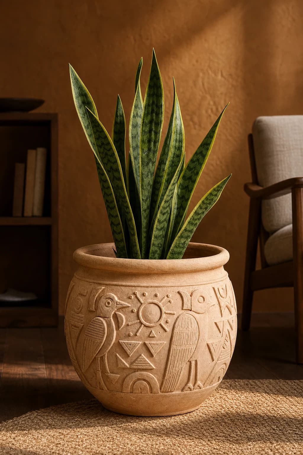 Folk Relief Planter