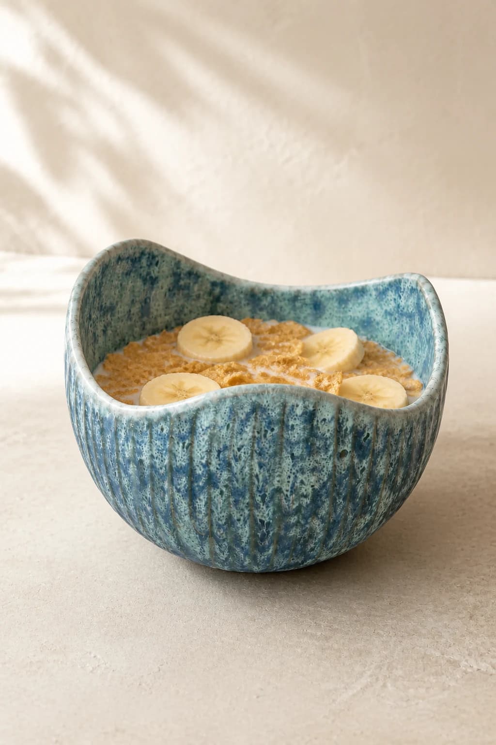 Ocean Wave Bowl — in a real space