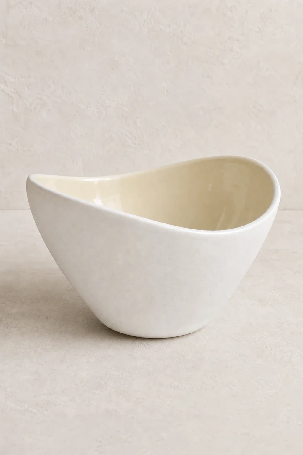 Organic Wave Bowl — #D8CDA9