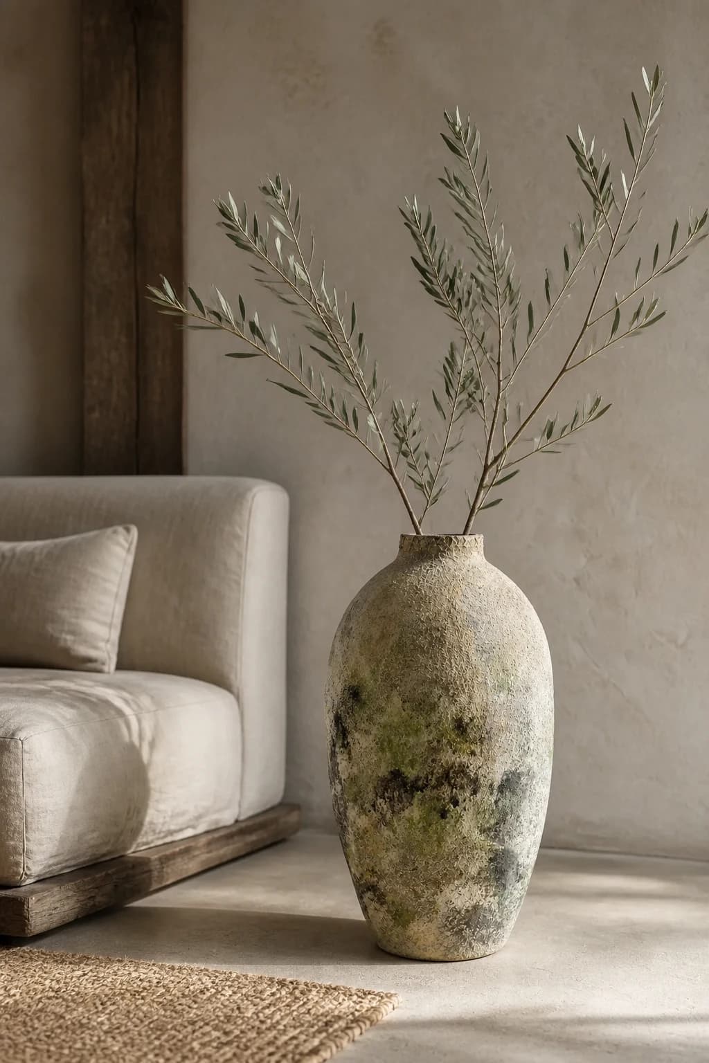 Patina Tall Floor Vase