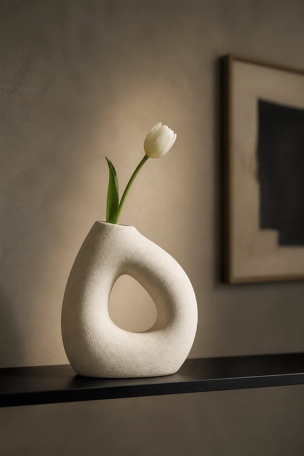 Sculptural Loop Vase