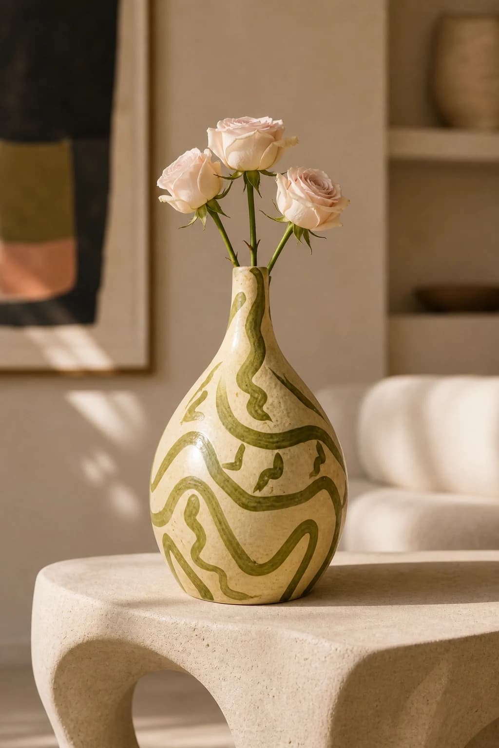 Serpent Line Vase