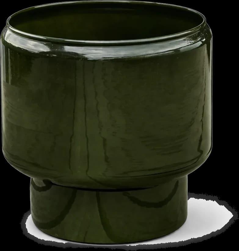 Oasis Glazed Pot