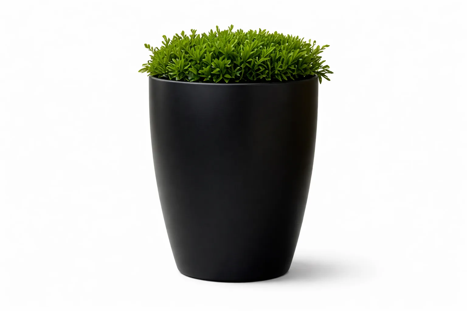 Noir Round Planter