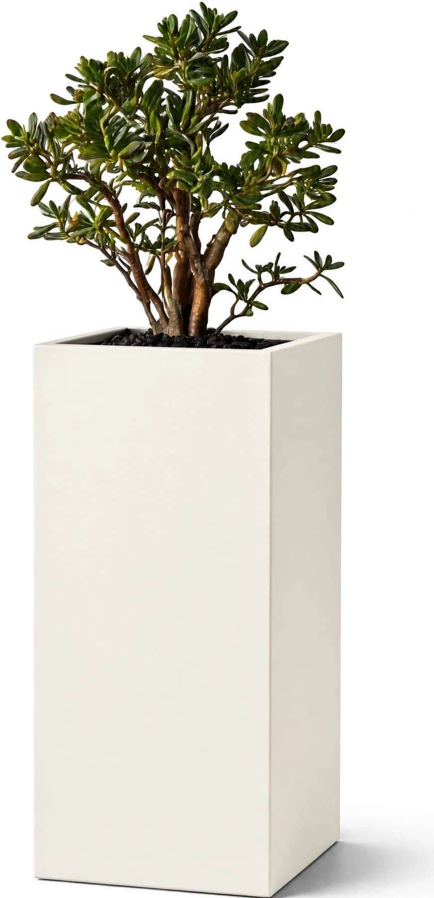 Monolith Tall Planter — #F5F1EA