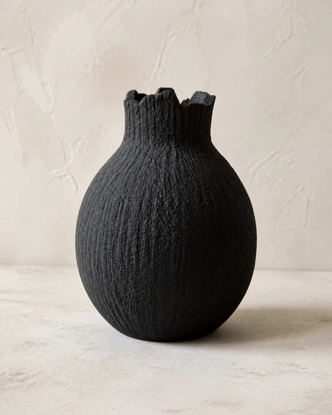 Charcoal Pomegranate Vase